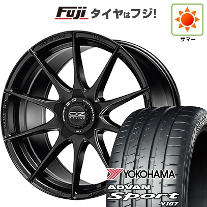 パンク保証付き 新品国産車用5穴114.3 | 夏タイヤ ホイール4本セット | 225/45R18 | アドバン スポーツ V107(限定) | OZ フォーミュラHLT 18インチ