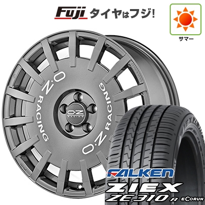 【新品国産車用5穴114.3】 | 夏タイヤ ホイール4本セット | 215/45R18 | ファルケン ジークス ZE310R エコラン(限定) | OZ ラリーレーシング | 8J 18インチ