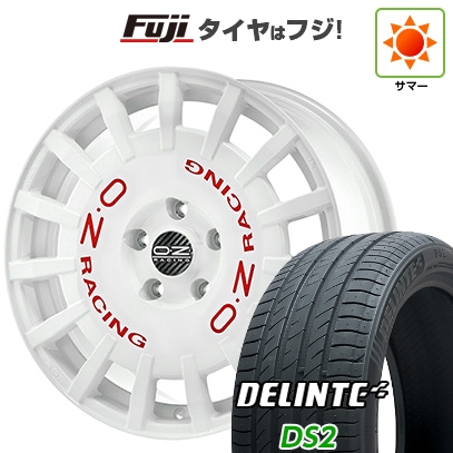 【新品国産車用5穴114.3】 | 夏タイヤ ホイール4本セット | 225/50R18 | デリンテ DS2(限定) | OZ ラリーレーシング | 8J 18インチ