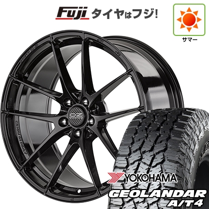 GEOLANDAR - 【新品国産車用5穴114.3】 | 夏タイア 車輪4本仕掛ける | 225/60R17 | ヨコハマ ジオランダー A/T4 G018 RBL | OZ レッジェーラHLT | 7.5J 17in タイヤ、ホイール-自動車