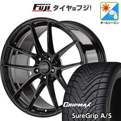 【新品国産車用5穴114.3】 | オールシーズンタイヤ ホイール4本セット | 225/45R19 | シュアグリップ A/S | OZ レッジェーラHLT | 8J 19インチ