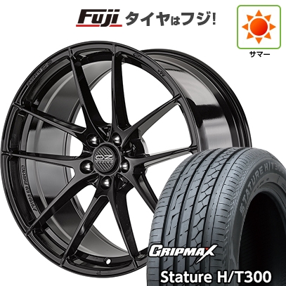 グリップマックス - 【新品国産車用5穴114.3】 | 夏タイア 銀輪4本仕かける | 225/55R19 | スタチャー H/T300 BSW（押さえる2024年製） | OZ レッジェーラHLT | 8J 19in