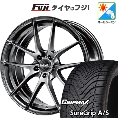 【新品国産車用 5穴114.3車】 オールシーズンタイヤ ホイール4本セット 225/45R19 グリップマックス シュアグリップA/S(限定) OZ レッジェーラHLT 19インチ