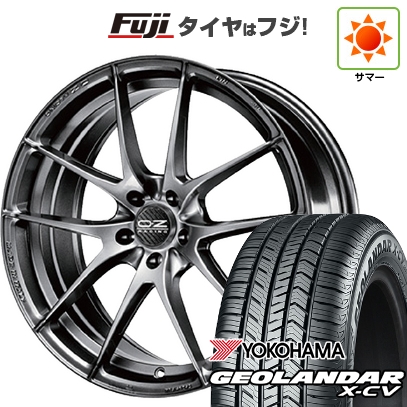 【新品国産車用5穴114.3】 | 夏タイヤ ホイール4本セット | 235/55R19 | ヨコハマ ジオランダー X-CV G057 | OZ レッジェーラHLT | 8J 19インチ
