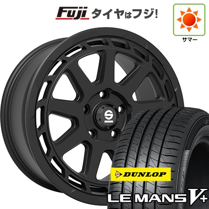【新品国産車用5穴114.3】 | 夏タイヤ ホイール4本セット | 215/45R18 | ダンロップ ルマン V+(ファイブプラス) | OZ SPARCO グラベル | 8J 18インチ