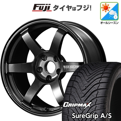 【新品国産車用5穴114.3】 | オールシーズンタイヤ ホイール4本セット | 245/40R20 | シュアグリップ A/S | TE37 サーガ S-plus | 20インチ