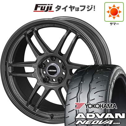 【新品】シビック タイプR(FL5) | 夏タイヤ ホイール4本セット | 265/35R18 | ヨコハマ アドバン ネオバAD09 | KYOHO 共豊 トレーサー TM-02 | 9.5J 18インチ