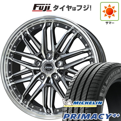 PRIMACY - 【新品国産車用5穴114.3】 | 夏タイア 車輪4本仕かける | 245/40R21 | ミシュラン プライマシー4+ | 共豊 シュタイナー EMX | 8.5J 21in