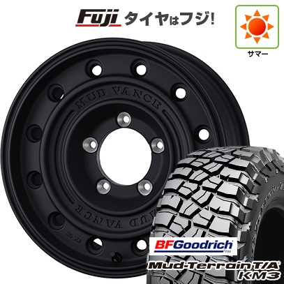 マッドテレーン - 【新品】ランクル70(GDJ76W) | 夏タイア 銀輪4本仕かける | 265/70R16 | T/A KM3 | マッドヴァンス CL 16in