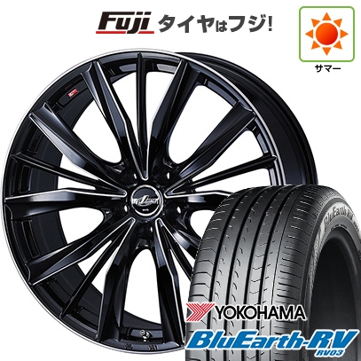 【パンク保証付き】【新品国産車用5穴114.3】 | 夏タイヤ ホイール4本セット | 245/40R20 | ヨコハマ ブルーアース RV-03 | レオニス VX2 | 20インチ