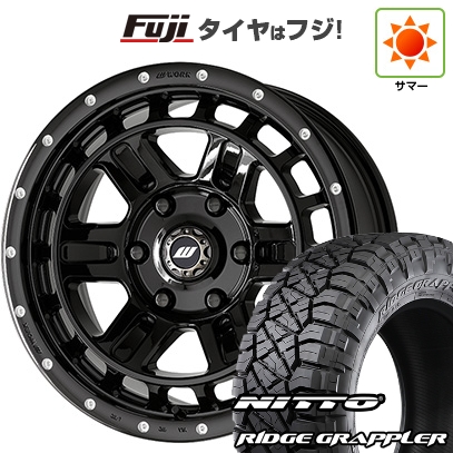 パンク保証付き 新品 プラド/ハイラックス | サマータイヤ ホイール4本セット | 265/70R17 | リッジグラップラー | CRAG T-GRABIC II MC+ | 17インチ