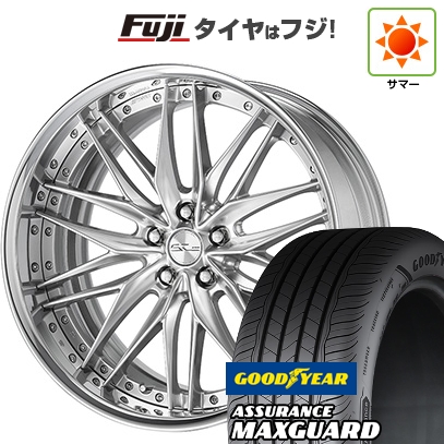 【新品国産車用5穴114.3】 | 夏タイヤ ホイール4本セット | 225/45R19 | グッドイヤー Assurance Maxguard(限定) | シュヴァート クヴェルII 19インチ