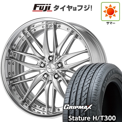 【新品国産車用5穴114.3】 | 夏タイヤ ホイール4本セット | 235/55R19 | スタチャー H/T300 BSW | WORK ワーク シュヴァート クヴェルII | 8J 19インチ