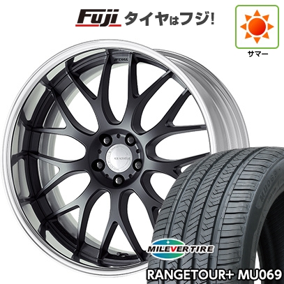 【新品国産車用5穴114.3】 | 夏タイア 車輪4本仕掛ける | 235/55R20 | ミ生き胆 MU069 | WORK 細工物 グノーシスRX RXM | 20in 車、バイク、自転車-自動車-夏タイヤ、ホイールセット