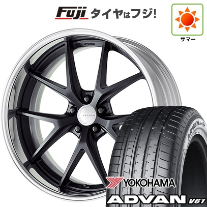 ADVAN - 【新品国産車用5穴114.3】 | 夏タイア 車輪4本仕掛ける | 235/55R20 | ヨコハマ 居住地ヴァン V61 | WORK 細工物 グノーシスRX RXS | 20in タイヤ、ホイール-自動車-夏タイヤ、ホイールセット