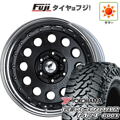 【新品】ランクル300 | 夏タイヤ ホイール4本セット | 285/65R18 | ヨコハマ ジオランダー M/T G003 | スーパースター ロディオドライブ LDD-1 | 9J 18インチ