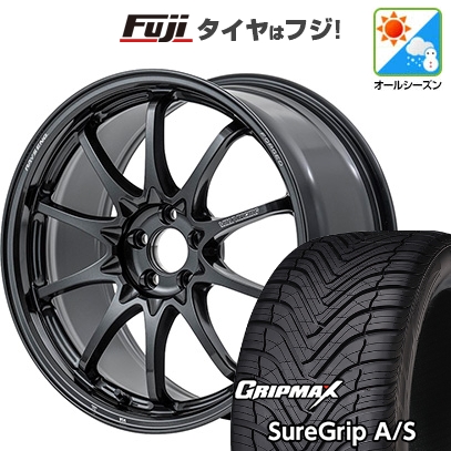新品国産車用5穴114.3 オールシーズンタイヤ ホイール4本セット | 235/55R19 | Sure Grip AS(2024年製) | RAYS レイズ ボルクレーシング CE28N-plus 19インチ