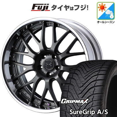 グリップマックス - 【新品国産車用5穴114.3】 | オール時期タイア 車輪4本仕掛ける | 225/45R18 | Sure Grip AS | マーベリック 709M 18in オールシーズンタイヤ、ホイールセット-車、バイク、自転車