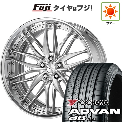 【新品】40系アルファード/ヴェルファイア用 | 夏タイヤ ホイール4本セット | 245/40R21 | アドバン dB V552(特価限定) | シュヴァート クヴェルII | 21インチ