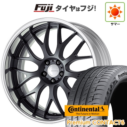 【新品】40系アルファード/ヴェルファイア用 | 夏タイヤ ホイール4本セット | 245/40R21 | プレミアムコンタクト6(特価限定) | グノーシスRX RXM | 21インチ