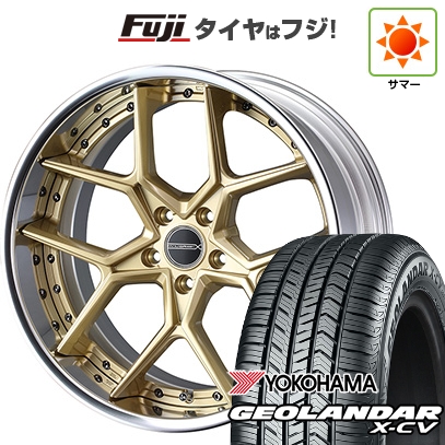 【新品国産車用5穴114.3】 | 夏タイヤ ホイール4本セット | 255/45R20 | ヨコハマ ジオランダー X-CV G057 | WEDS ウェッズ マーベリック 1505S | 20インチ