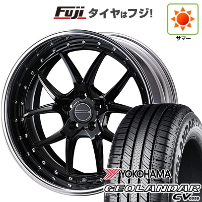 【新品国産車用5穴114.3】 | 夏タイヤ ホイール4本セット | 225/55R18 | ヨコハマ ジオランダー CV G058 | WEDS ウェッズ マーベリック 1705S | 7.5J 18インチ