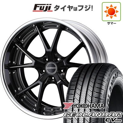【新品国産車用5穴114.3】 | 夏タイヤ ホイール4本セット | 235/55R18 | ヨコハマ ジオランダー CV G058 | WEDS ウェッズ マーベリック 905S | 8J 18インチ