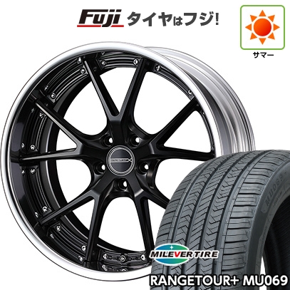 【新品国産車用5穴114.3】 | 夏タイヤ ホイール4本セット | 235/55R20 | ミレバー MU069 | WEDS ウェッズ マーベリック 905S | 20インチ