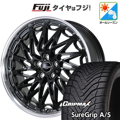【新品国産車用5穴114.3】 | オールシーズンタイヤ ホイール4本セット | 245/40R20 | シュアグリップ A/S | TLM-02 数量限定 | 20インチ