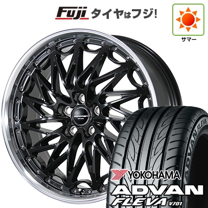 新品国産車用5穴114.3 | 夏タイヤ ホイール4本セット | 225/35R20 | アドバン フレバV701 | トピー ドルフレン エクスクルーシブ TLM-02 数量限定 | 20インチ