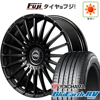 パンク保証付き 新品国産車用5穴114.3 | 夏タイヤ ホイール4本セット | 225/40R19 | ブルーアース RV-03 | MID EXCLUSIVE 020F 19インチ