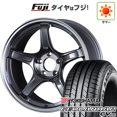 GEOLANDAR - 【新品国産車用5穴114.3】 | 夏タイア 銀輪4本仕かける | 235/55R19 | ヨコハマ ジオランダー CV G058 | SSR GT GTX03 | 8.5J 19in
