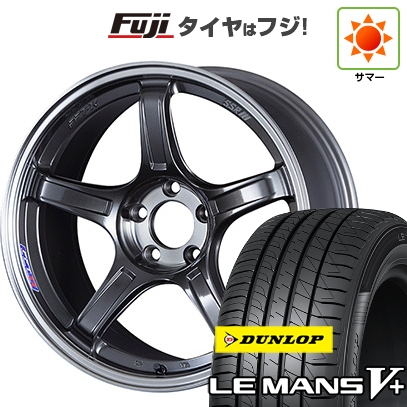【新品国産車用5穴114.3】 | 夏タイヤ ホイール4本セット | 215/45R18 | ダンロップ ルマン V+(ファイブプラス) | SSR GT GTX03 | 7.5J 18インチ