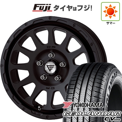 【新品】RAV4（Adventure） 夏タイヤ ホイール4本セット 245/65R17 ヨコハマ ジオランダー CV G058 デルタフォース オーバル 17インチ
