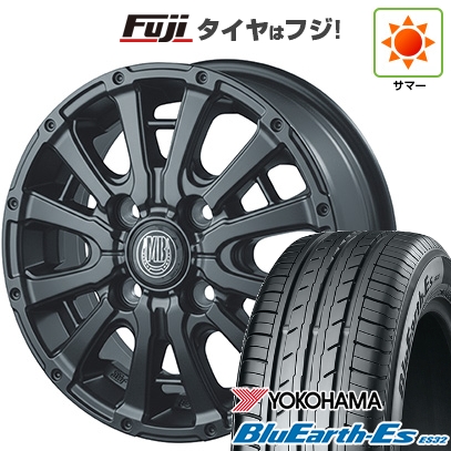 【新品 軽自動車】ソリオ ハスラー | 夏タイヤ ホイール4本セット | 165/70R14 | ブルーアース ES32 | インターミラノ MUD BAHN XR-600S | 4.5J 14インチ
