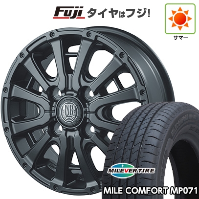 N-BOX タント スペーシア | 夏タイヤ ホイール4本セット | 155/65R14 | ミレコンフォート MP071 | インターミラノ MUD BAHN XR-600S | 4.5J 14インチ