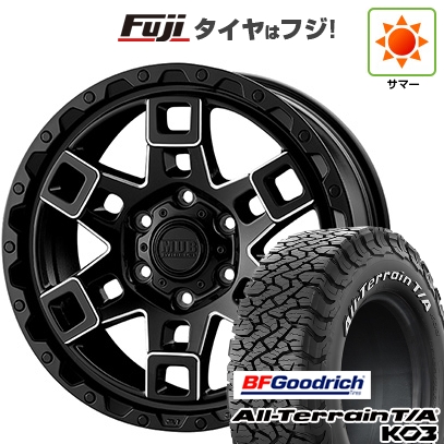 【新品】ランクル250 | 夏タイヤ ホイール4本セット | 275/70R18 | オールテレーンT/A KO3 RWL | インターミラノ MUD BAHN XR-450T 18インチ