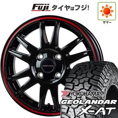 ハスラー | 夏タイヤ ホイール4本セット | 165/65R14 | ジオランダー X-AT G016 RBL | CROSS SPEED HYPER EDITION CR6【限定】 | 4.5J 14インチ