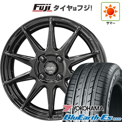【新品 軽自動車】夏タイヤ ホイール4本セット 165/55R14 ヨコハマ ブルーアース ES32 共豊 サーキュラー C10R 14インチ