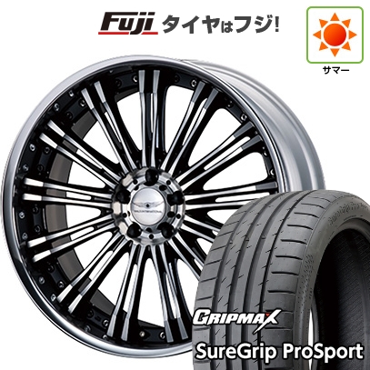 【新品国産車用5穴114.3】 | 夏タイヤ ホイール4本セット | 245/40R21 | PRO SPORT BSW | WALD ヴァルド レノヴァティオ 2P R12-C | 21インチ