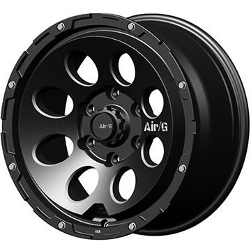 【新品】プラド/ハイラックス 夏タイヤ ホイール4本セット 265/70R17 ヨコハマ ジオランダー A/T4 G018 OWL/RBL 4X4エンジニア エアージー マッシヴ 17インチ