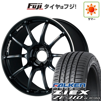 ZIEX - 【新品国産車用5穴114.3】 | 夏タイア 車輪4本仕掛ける | 225/40R18 | ジークス ZE310R エコ幽客(押さえる) | ADVAN Racing RZII 18in 夏タイヤ、ホイールセット-自動車-車、バイク、自転車