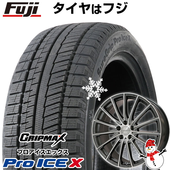 Ice X 【新品国産5穴114.3車】 スタッドレスタイヤ ホイール4本セット 