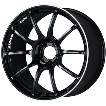 【新品国産5穴114.3車】 夏タイヤ ホイール４本セット 225/45R18 ミレバー スポーツマクロ MA349（限定） ヨコハマ アドバンレーシング RZII 18インチ :fuji 1261 100033 41779 41779:フジ スペシャルセレクション