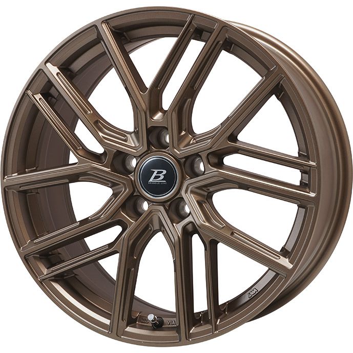 ブリザック - 【新品国産車用 5穴114.3車】 スタッドレスタイヤ 車輪4本仕掛ける 225/55R17 ブリヂストン WZ-1 ブランドルライン ヴァレーゼ 7J 17in 冬タイヤ、ホイールセット-車、バイク、自転車-自動車