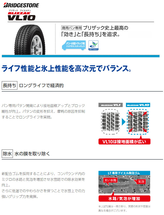 【新品】ハイエース200系用 スタッドレスタイヤ ホイール4本セット 195/80R15 107/105N ブリヂストン ブリザック VL10 レアマイスター LMG エトナ 15インチの画像