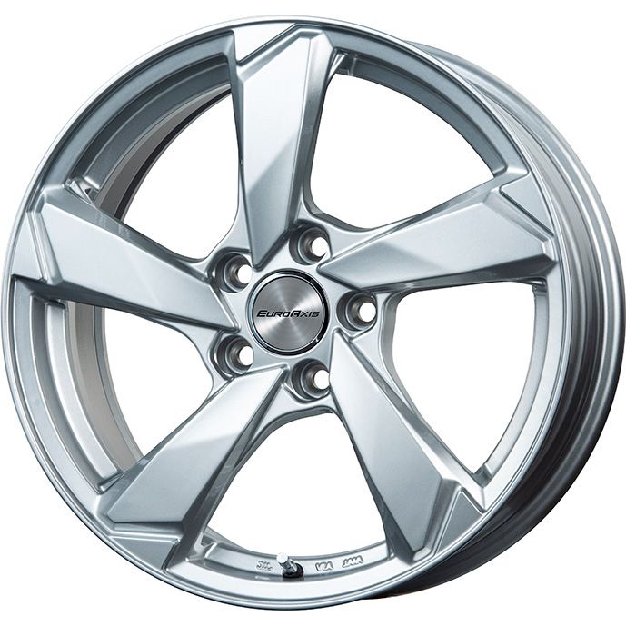 【新品】ボルボ(XC60)スタッドレスタイヤ ホイール4本セット 235/55R19 ブリヂストン ブリザック WZ-1 ユーロアクシス クロスエッジ 8J 19インチ