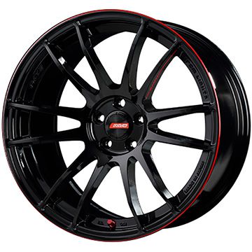 新品国産車用 5穴114.3車 夏タイヤ ホイール4本セット 235/60R18 