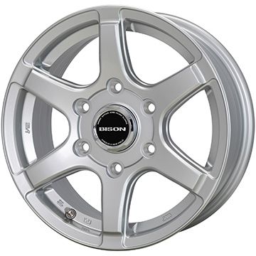 【新品】キャラバン オールシーズンタイヤ ホイール4本セット 195/80R15 107/105N ダンロップ オールシーズンMAXX VA1 ホットスタッフ バイソン BN-04 15インチ