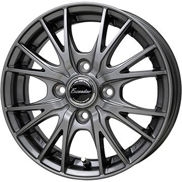 【新品国産車用4穴100】 | 夏タイヤ ホイール4本セット | 175/70R14 | デリンテ DS2(限定) | ホットスタッフ エクシーダー E05II | 5J 14インチ